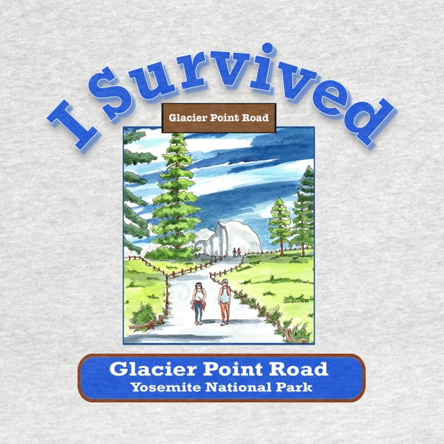 I Survived Glacier Point Road, Yosemite by MMcBuck